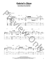 Gabriel's Oboe Guitar and Fretted sheet music cover